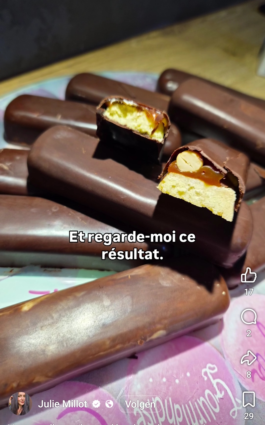 Huisgemaakte Twix Repen